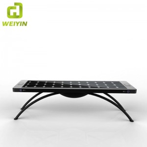 الطاقة الشمسية الذكية الحضرية فنتوري شاحن الهاتف الخليوي الجلوس لأجهزة مختلفة