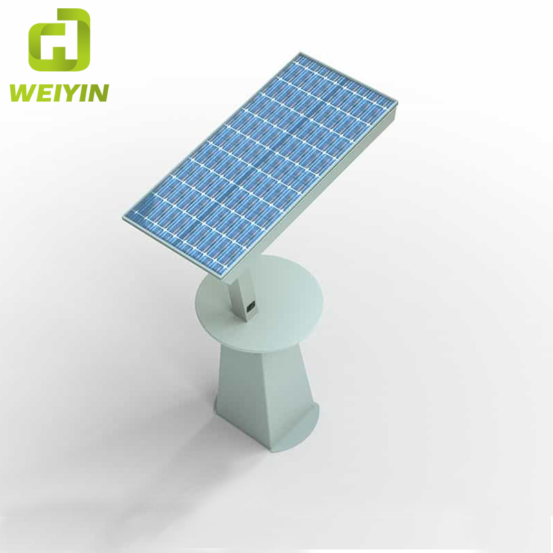 الطاقة الشمسية الذكية USB محطة شحن الهاتف المحمول للاستخدام في الهواء الطلق