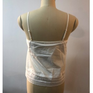 بقعة بيضاء زر تفاصيل سترة JLWB0007