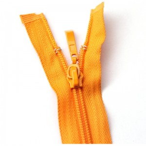 معطف القطن نهاية مفتوحة 70 سم 5 # سحاب النايلون 5