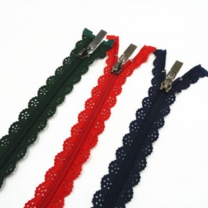 حساسة وعصرية سحاب النايلون الدانتيل 6