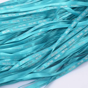 3 # مخصص شعار البوليستر المطبوعة الشريط الساتان