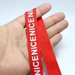 7 # ： موضة Grosgrain الشريط طباعة 2CM للملابس الرياضية