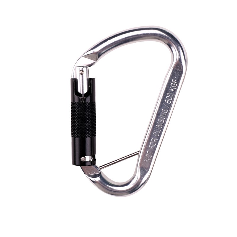 الطيران الألومنيوم تسلق الجبال إبزيم سريع في الهواء الطلق تسلق الصخور تسلق carabiner اللياقة البدنية اليوغا أرجوحة مع الملحقات سبائك الألومنيوم هوك السلامة