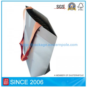 الراقية حقيبة تسوق الملابس العلامة التجارية مع تصميم مخصص