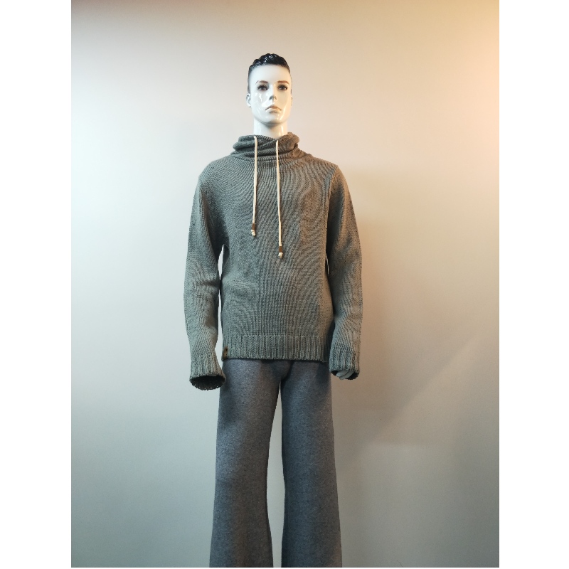 GRY SWEATER RLMS0055F