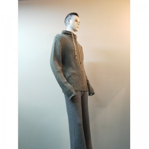 GRY SWEATER RLMS0055F