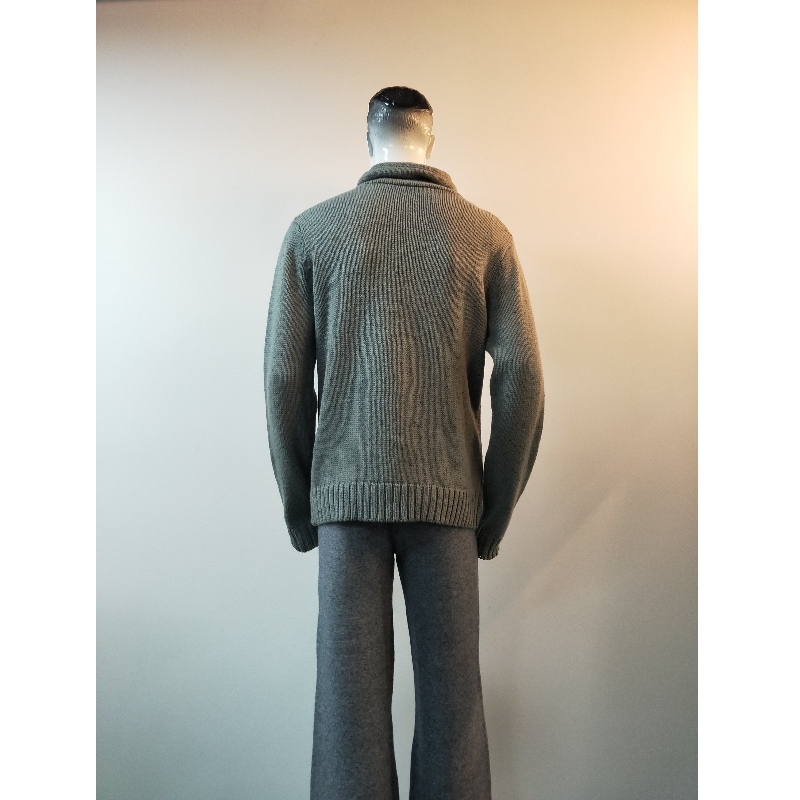 GRY SWEATER RLMS0055F