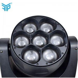 جودة عالية 7 * 40 واط أدى الجدار المرحلة غسالة ضوء ديسكو ضوء مصنع بالجملة