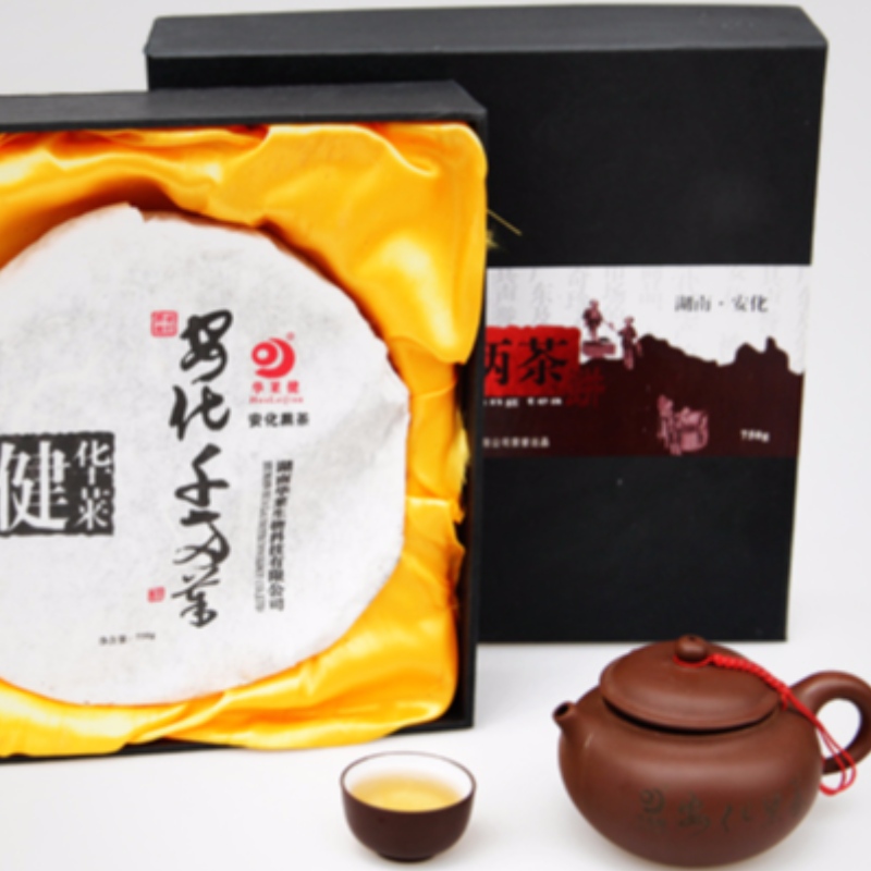 مائتي كعكة الشاي هونان انهوا الشاي الأسود الرعاية الصحية الشاي