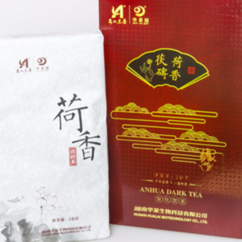 لوتس عبق fuzhuan الشاي هونان أهوا الشاي الأسود الرعاية الصحية الشاي