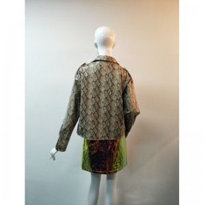 براون سيربنتين بو جاكيت RLWPJ0024N