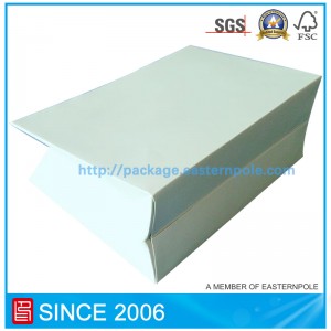 حقيبة ورقة الراقية مع أسفل مقلوب