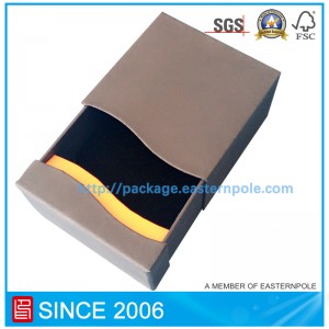 مربع ورقة مستحضرات التجميل المصنوعة يدويا مع إدراج من الورق المقوى