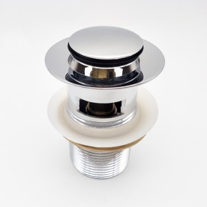 الضغط على زر النحاس حوض الفرس النفايات