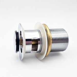 الضغط على زر النحاس حوض الفرس النفايات