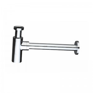 الحمام تحت حوض المغسلة استنزاف فخ زجاجة النحاس