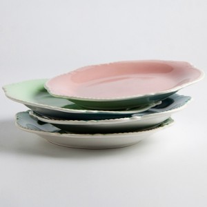 أنيقة المظهر 100  ٪ الميلامين لوحة  ، لوحة من السيراميك مطعم  ، لوحة الطباعة