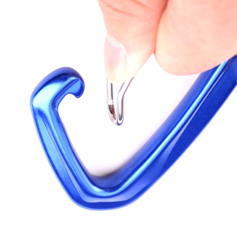 في الهواء الطلق هوك تسلق الصخور الرئيسية قفل حلقة تسلق متعددة الوظائف حلقة تسلق carabiner في الهواء الطلق الصيد سريع سريع سقوط معدات السلامة