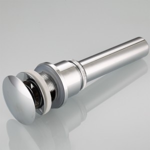 حوض الكروم انقر فوق تركيب أنابيب النفايات