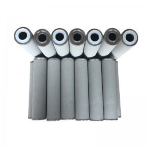 316L الفولاذ المقاوم للصدأ متكلس مسحوق مرشح شمعة