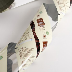 عرف الطباعة الألومنيوم احباط فيلم التعبئة والتغليف القهوة