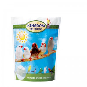 عالية الجودة مخصصة الصيد إغراء والطيور كيس التغليف الغذائية للحيوانات