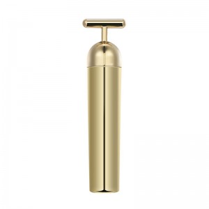 Beauty Bar Pulse الوجه مدلك ، أدوات تدليك الوجه تسجيل الكهربائية على شكل حرف T لشد البشرة الحساسة الوجه رفع ثبات ضيق