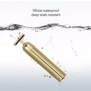 Beauty Bar Pulse الوجه مدلك ، أدوات تدليك الوجه تسجيل الكهربائية على شكل حرف T لشد البشرة الحساسة الوجه رفع ثبات ضيق