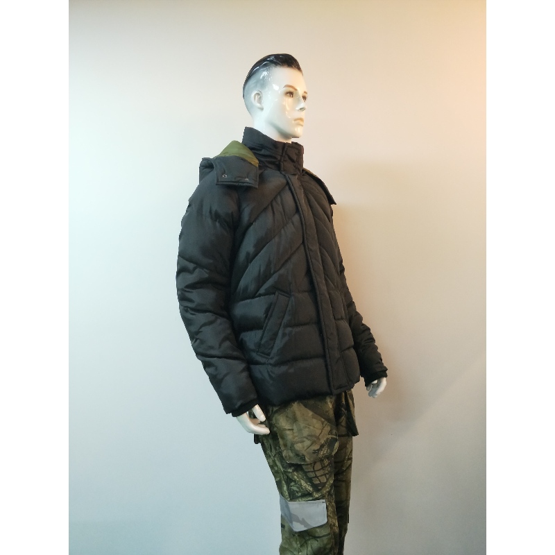 أسود PUFFER JACKET RLMPC0004