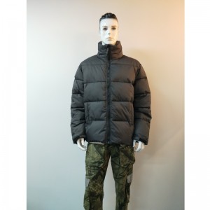 أسود مبطن PUFFER JACKET RLMPC0016N