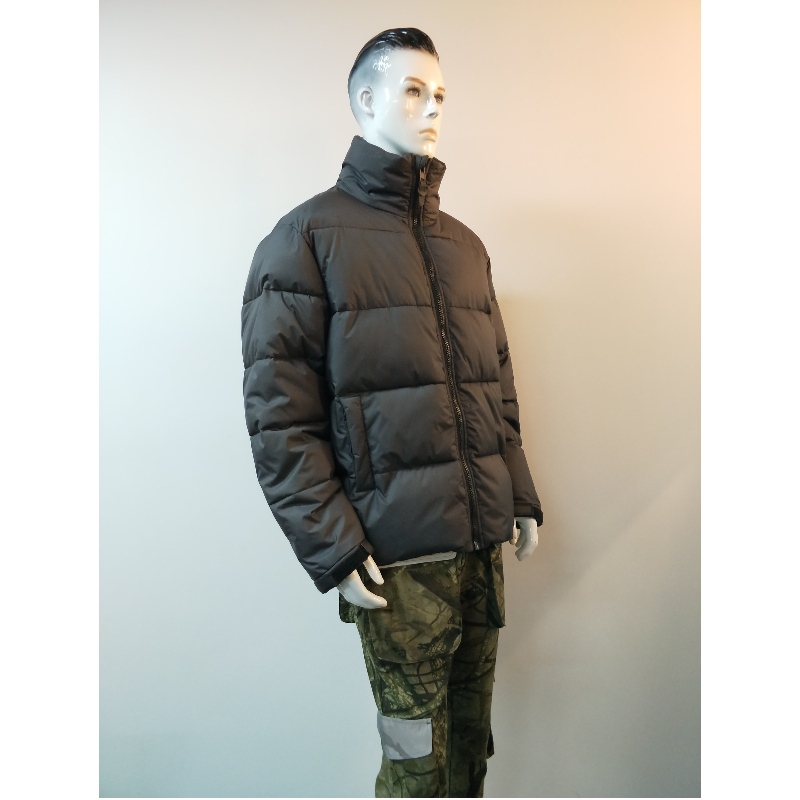 أسود مبطن PUFFER JACKET RLMPC0016N