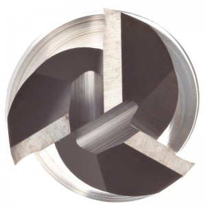 طاحونة نهاية الأنف مربعة الشكل من Carbide ، بوصة ، قطع غير مصقول (ساطع) ، خشن وتشطيب ، 30 اللولب 30 درجة ، 3 مزامير ، 3 \"طول كلي ، قطر القطع 0....