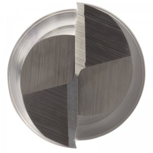 طاحونة نهاية الأنف مربعة الشكل من Carbide ، بوصة ، قطع غير مصقول (ساطع) ، خشن وتشطيب ، 30 اللولب 30 درجة ، مزامير ، 4 \"طول كلي ، قطر القطع 0.25...