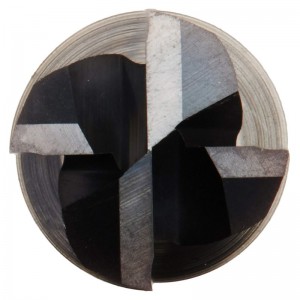 طاحونة نهاية كربيد صلبة ، AlTin ، مطلية ، 4 فلوت ، 1/4 \