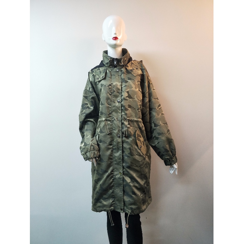 CAMO HOODED JACKET RADWJ0020