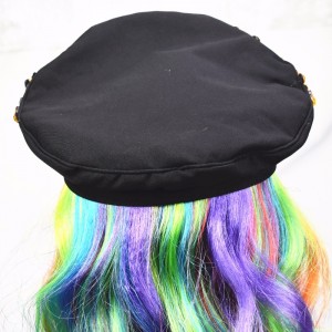 قبعات كرنفال برازيلية حفر اليدوية الأصفر أكريليك حفر حزب القبعات Lyjenny مهرجان هات Lyjenny حسب الطلب بالجملة