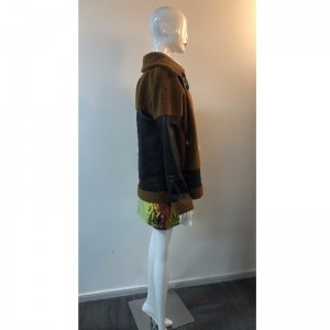 السيدات بو سترة مع بورغ تريم RLWPJ0031