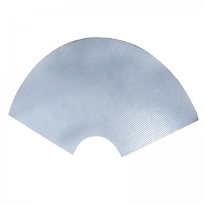 1 ميكرون متكلس الفولاذ المقاوم للصدأ شبكة مرشح