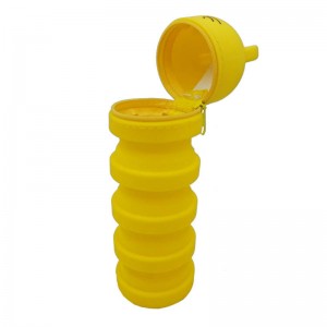 سيليكون القلم حقيبة مخصص زيبر حالة من رصاص مضحك