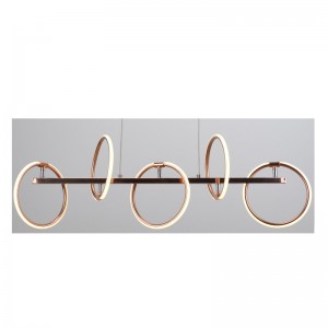 مصباح قلادة مع شريط دائري LED وضبط الوظيفة