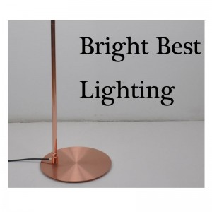 مصباح أرضي مع وظيفة ضبط وقاعدة مسطحة