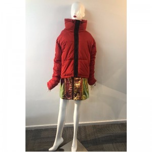 سيدات معطف عريض PU عريض RLWPC0053