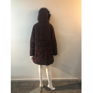 سيدات الأرجواني معطف مقنعين RLWPC0065