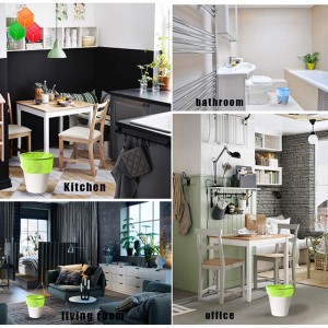 تعزيز مخصص الحجم ملون رخيصة oxo 100٪ قابلة للتحلل سماد الذرة نشا كيس القمامة البلاستيكية لفة للأسرة / مول