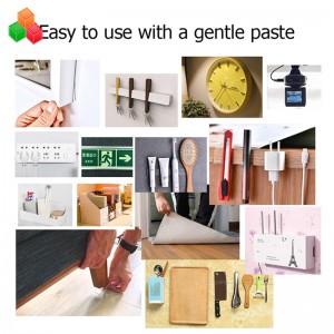 تعزيز أزياء متعددة الوظائف قابل للغسل قابلة لإعادة الاستخدام القابلة للإزالة ضعف الجانب شريط لاصق قوي جل نانو السحر شفط الشريط