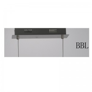 مصباح قلادة الصمام مع قطاع الألومنيوم مربع