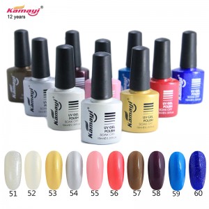 Kamayi China Gel Nail Polish Private Label خطوة واحدة هلام القلم البولندية نقع قبالة مسمار هلام البولندية