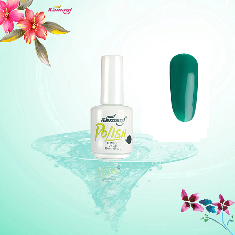 kamayi مخصص تماما المبيعات الساخنة 300colours المهنية اللون uv gel nail البولندية 15 ملليلتر لالمسامير