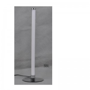 مصباح طاولة LED مع أنبوب مستقيم من الأكريليك